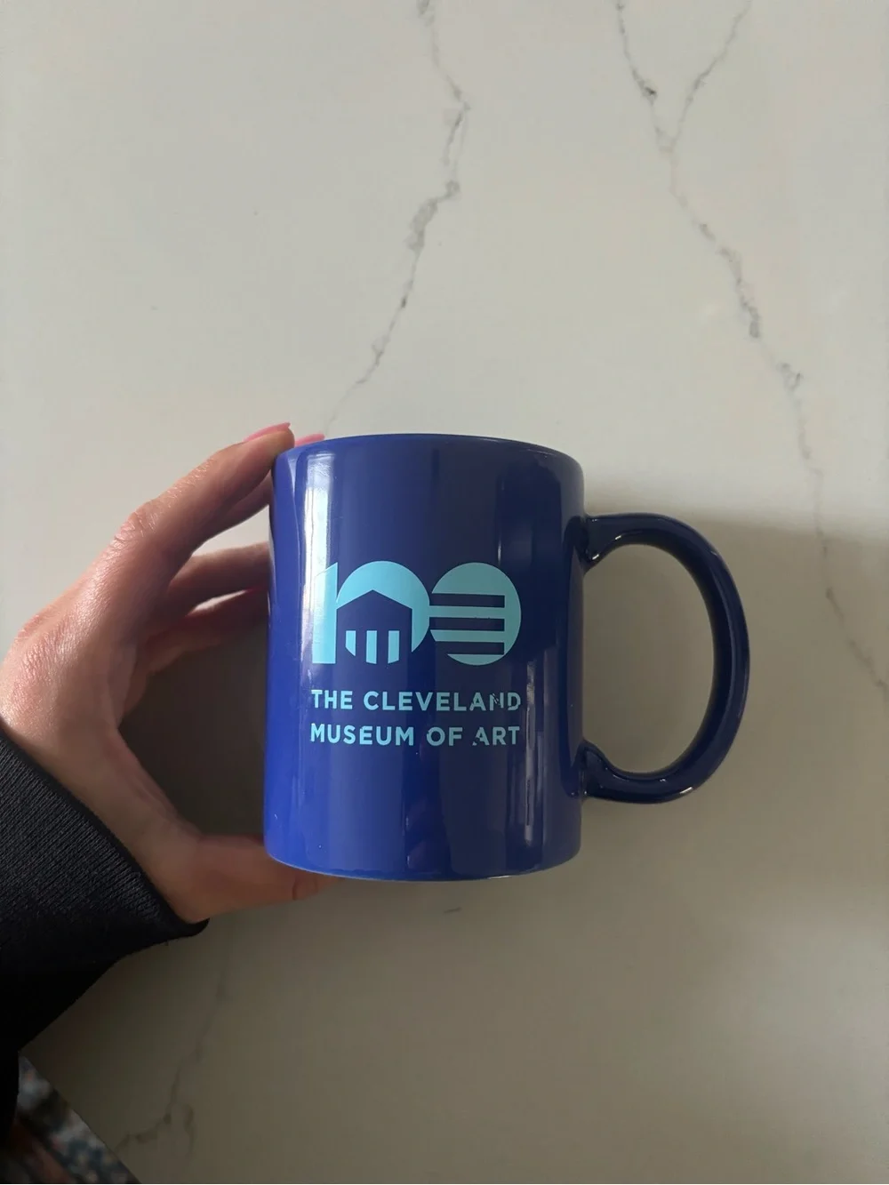 Cleveland Museum of Art Blue Ceramic Coffee Mug